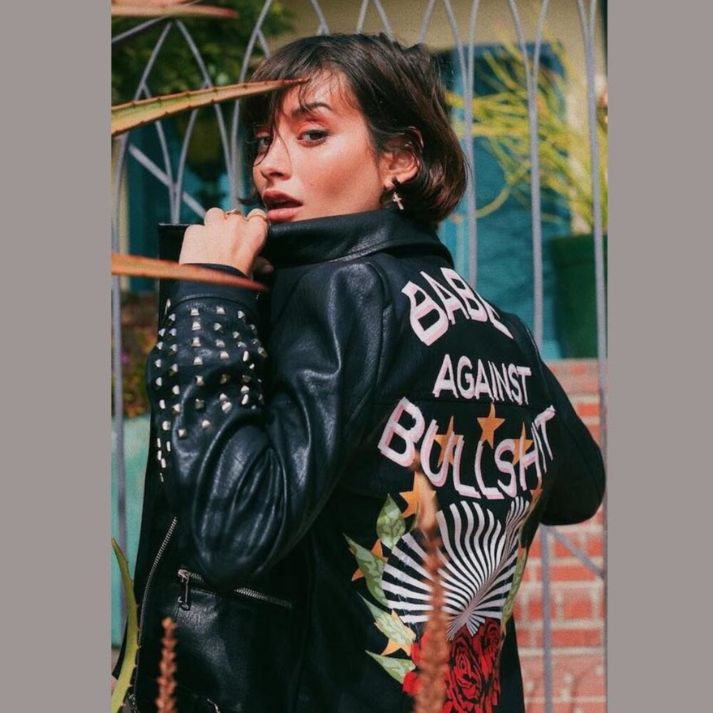 Nasty Gal X Jaydee Blanca Faux Leather Moto Jacket – NEW - Picture 7 of 14